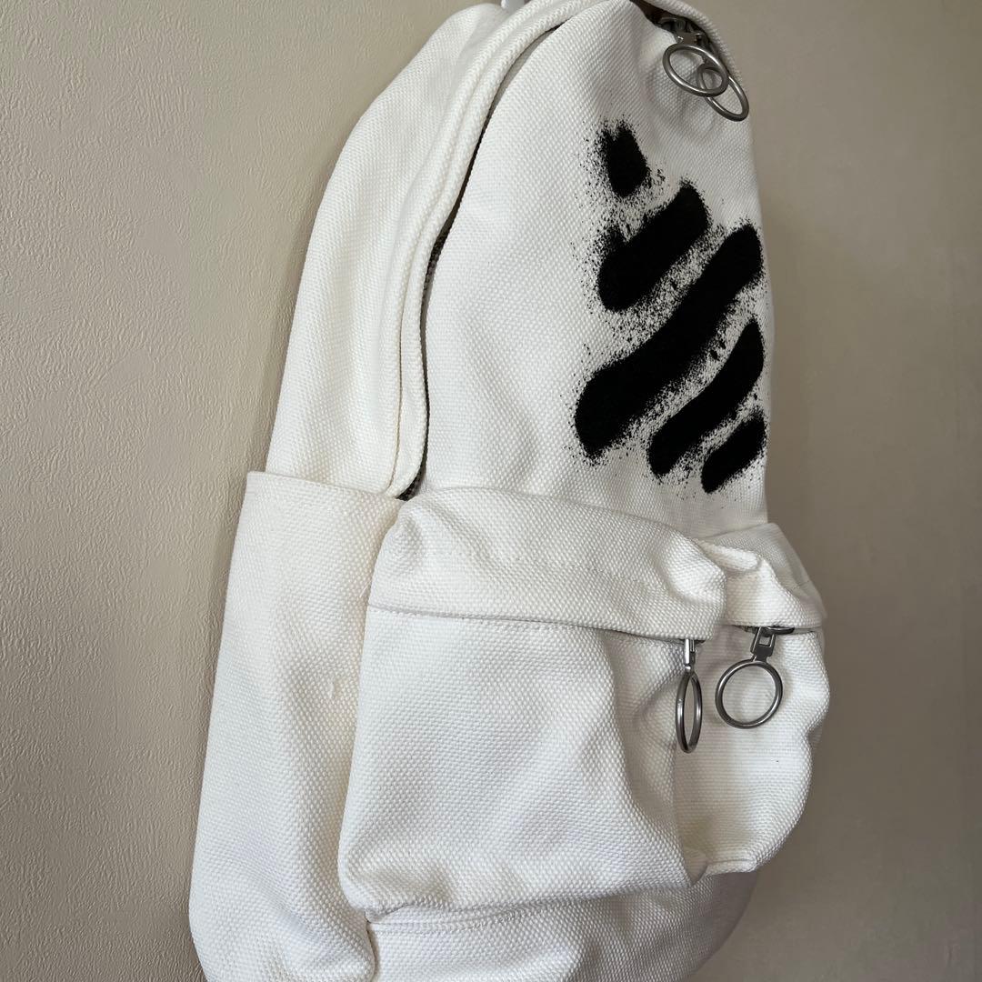 【新品未使用】OFF-WHITE MAIN LABELバックパック