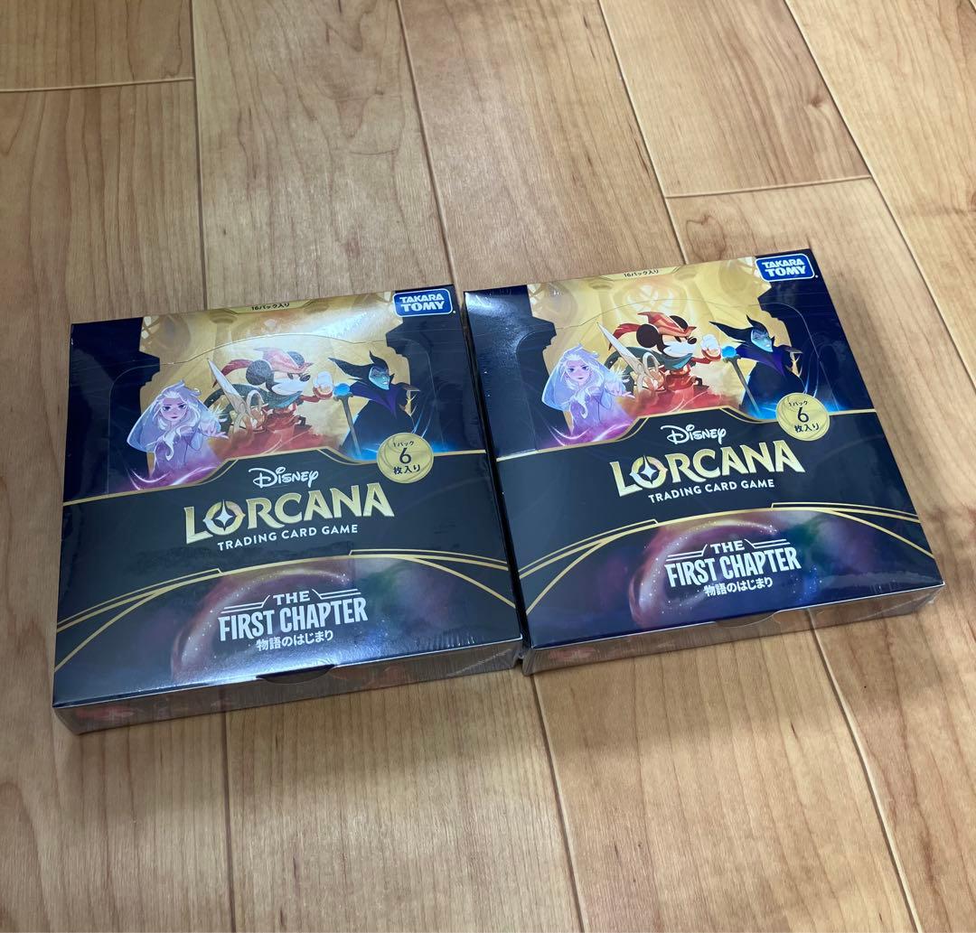 ディズニー　ロルカナ　物語のはじまり　シュリンク付き　未開封 2 BOX