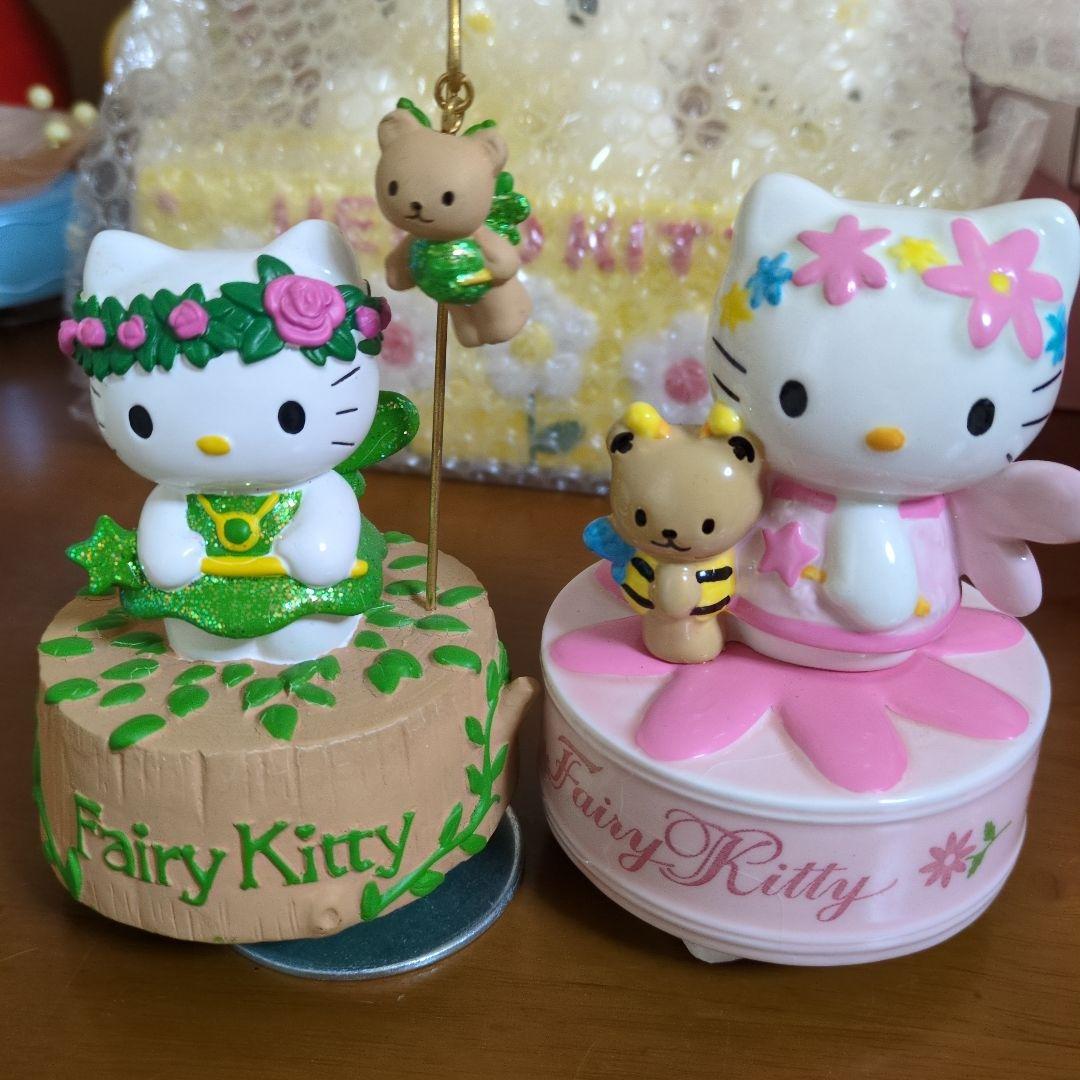 ハローキティ フェアリーキティ オルゴール２個セット