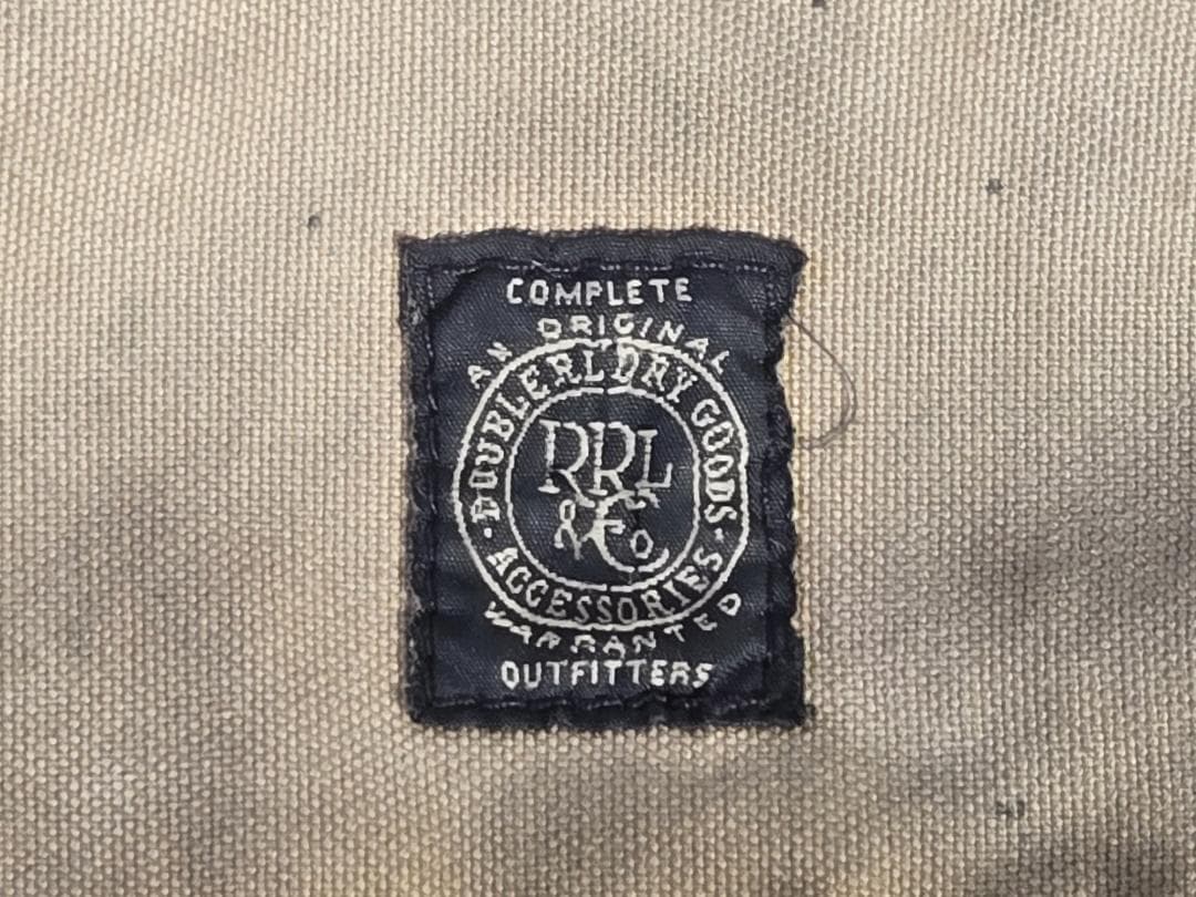 ★希少!80s VINTAGE RRL ★キャンバス×レザー ショルダーバッグ