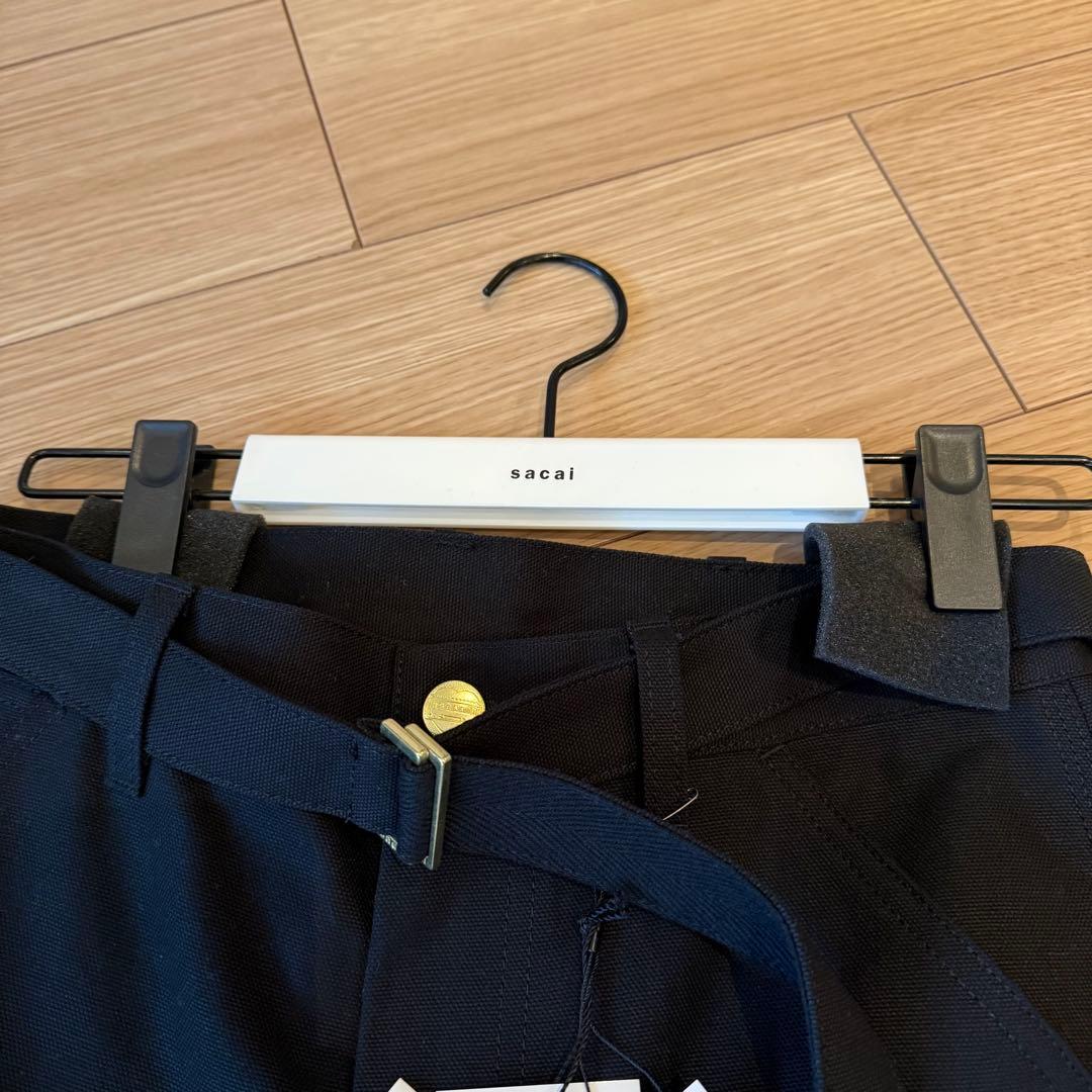 新品 sacai Carhartt WIP Duck Pants Black 1