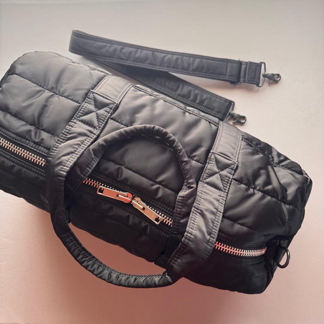 PORTER タンカー ドラムバッグ 2WAY ボストン 廃盤 美品 ブラック