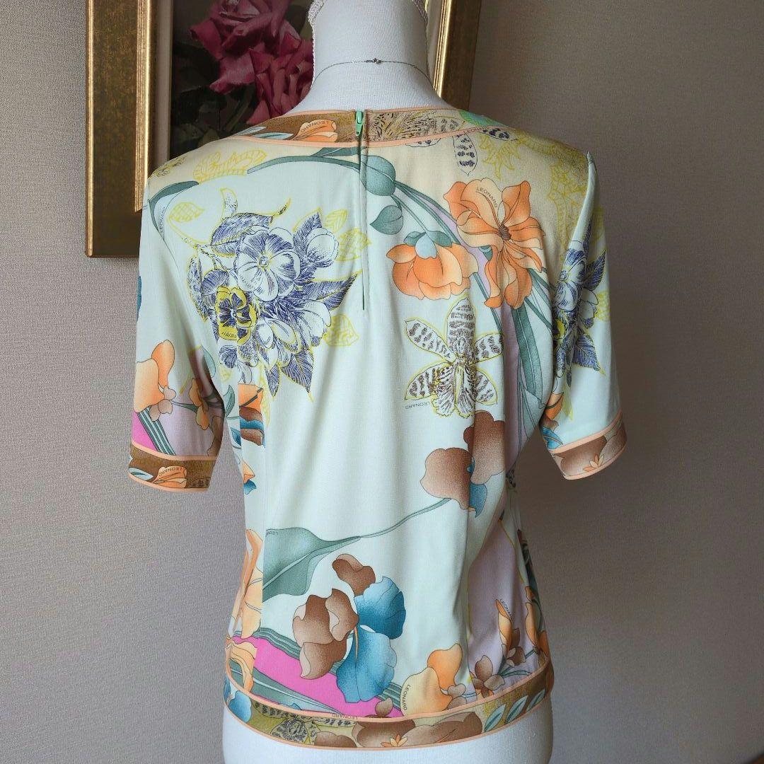 レオナール 半袖トップス カットソー