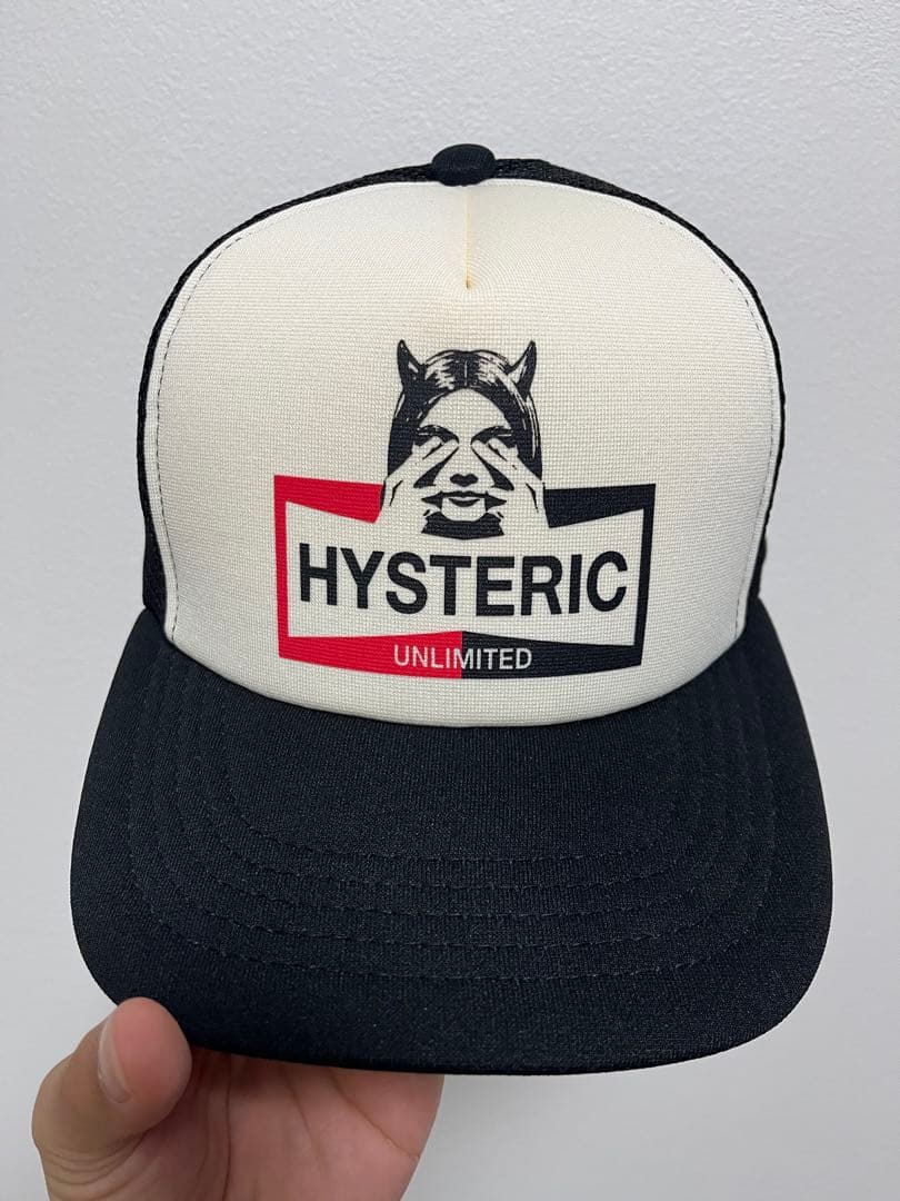 HYSTERIC GLAMOUR ロゴスナップバックキャップ