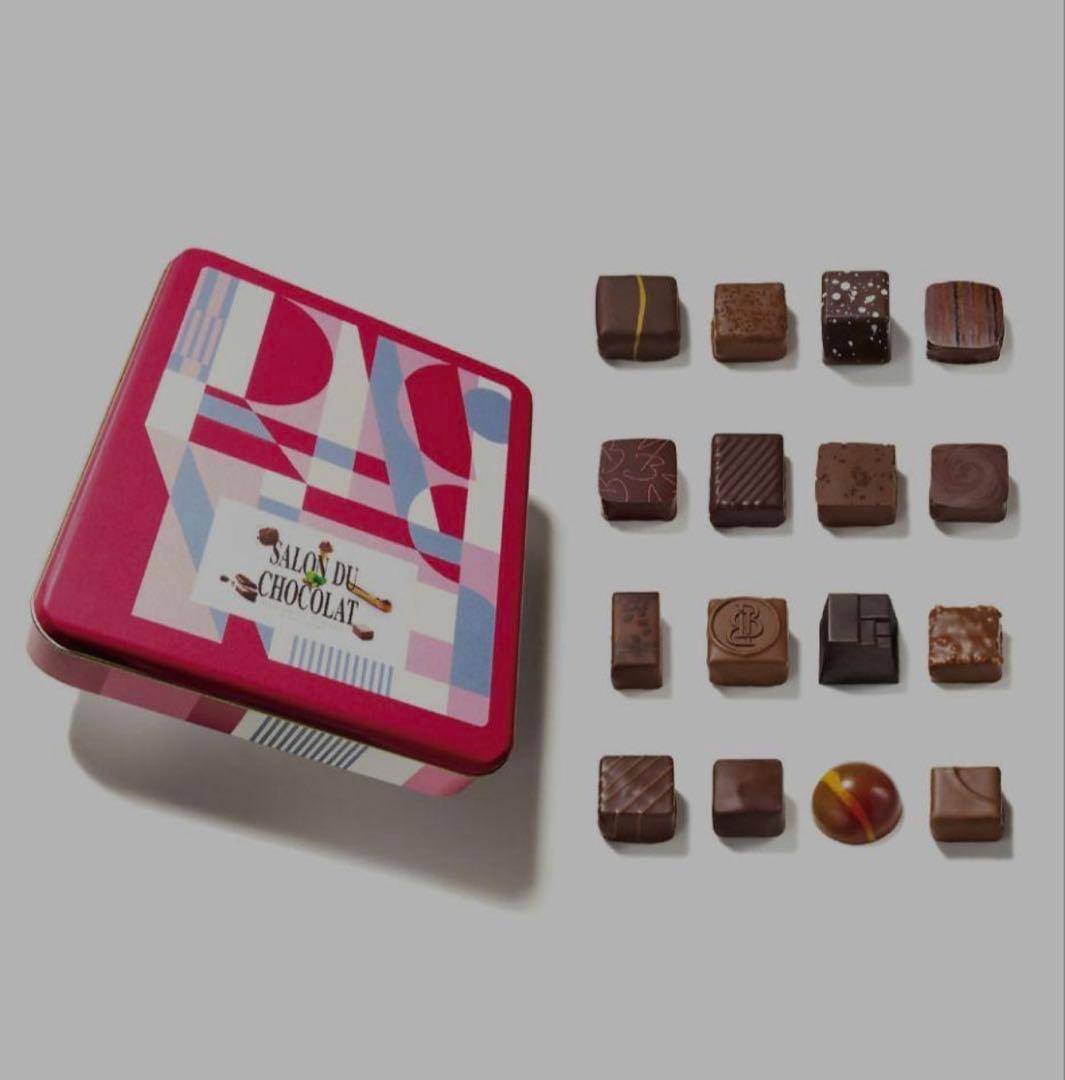サロンデュショコラ【新品未使用】セレクションBOX1袋付き