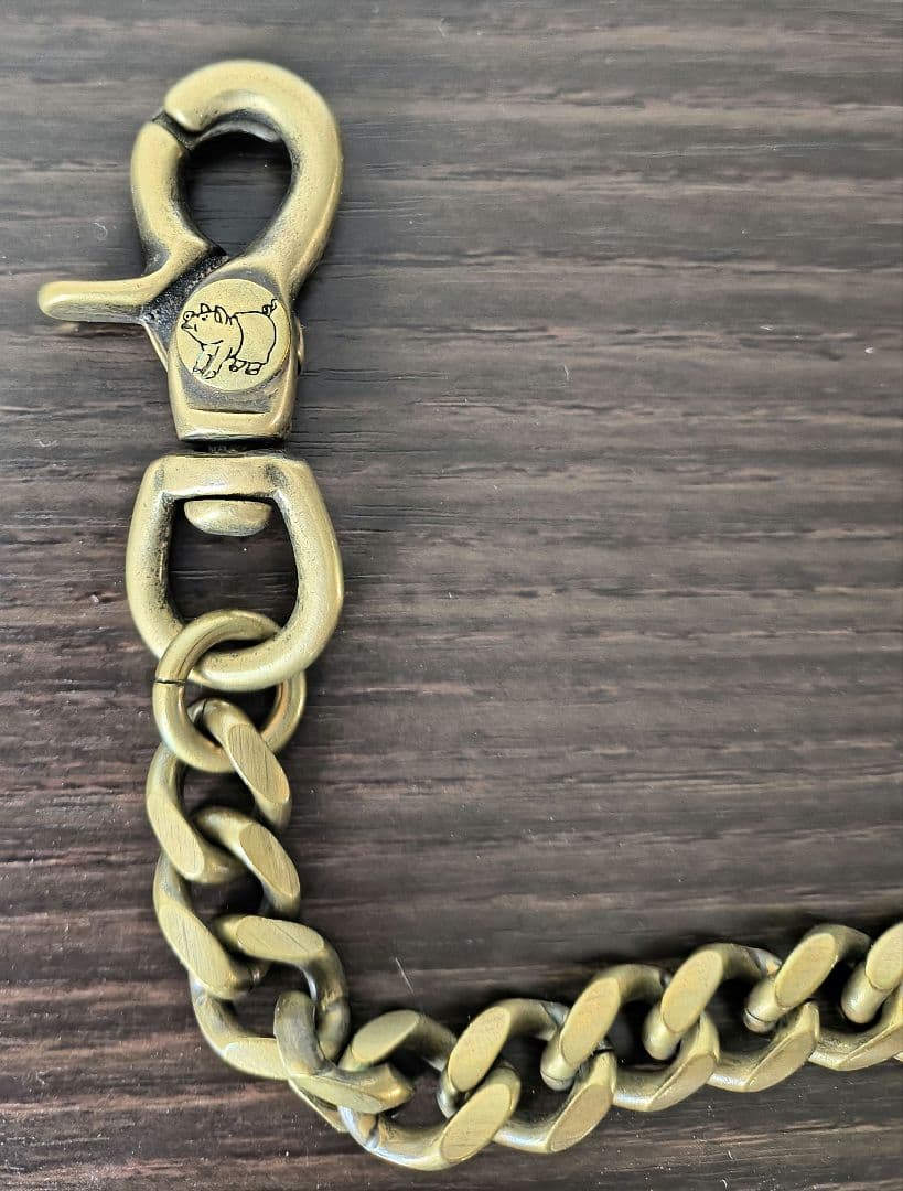 STUDIO D'ARTISAN ウォレットチェーン ゴールド ダルチザン