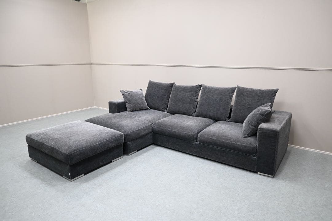 【美品】BoConcept ボーコンセプト Cenova セノーバ カウチソファ