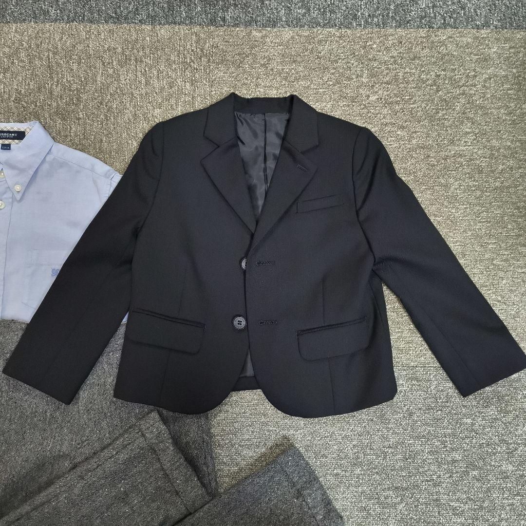 週末値下【美品】バーバリー フォーマル 4点セット 110/120 入学式卒業式