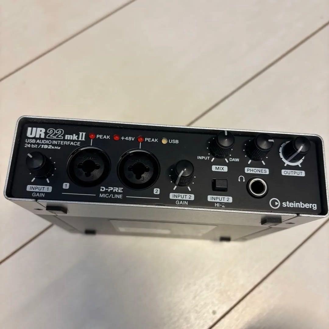 動作確認済｜Steinberg UR22mkII オーディオインターフェイス