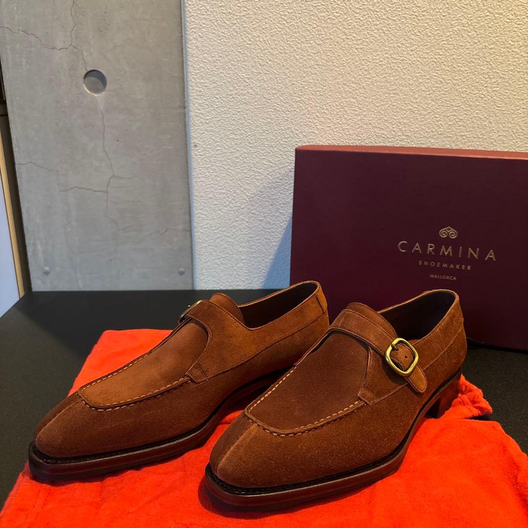 【新品未使用】カルミーナ　モンクストラップ