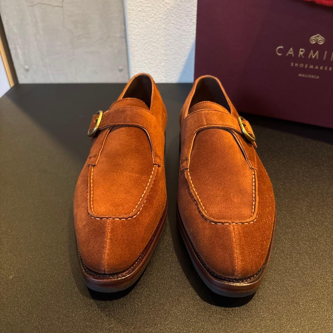 【新品未使用】カルミーナ　モンクストラップ