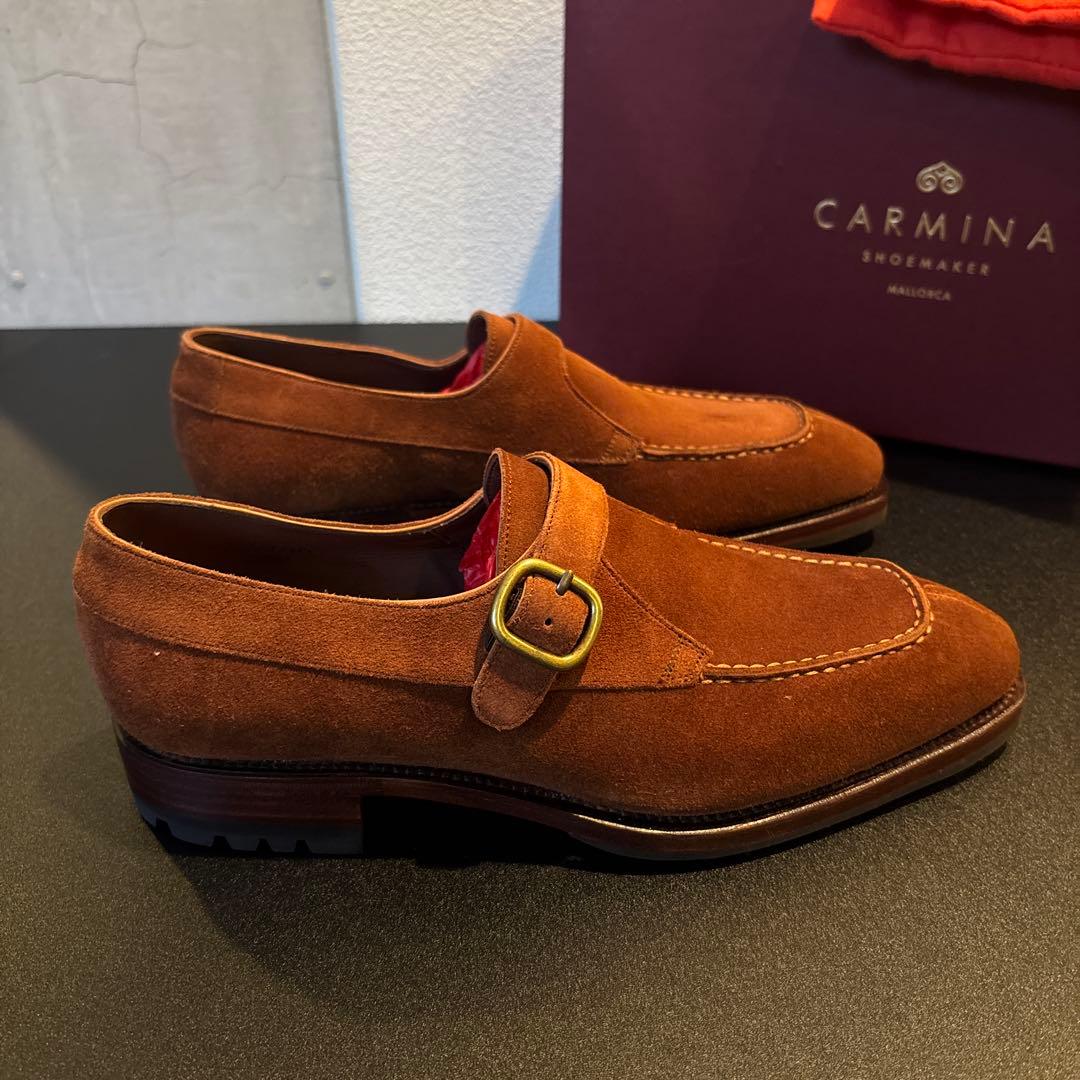 【新品未使用】カルミーナ　モンクストラップ