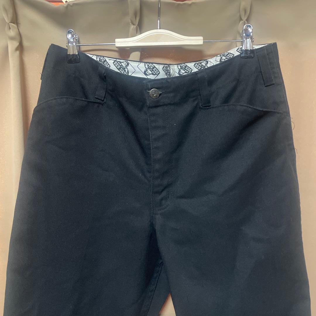 専用　美品　BEN DAVIS ベンデイビス　フリスコパンツW34 ブラック