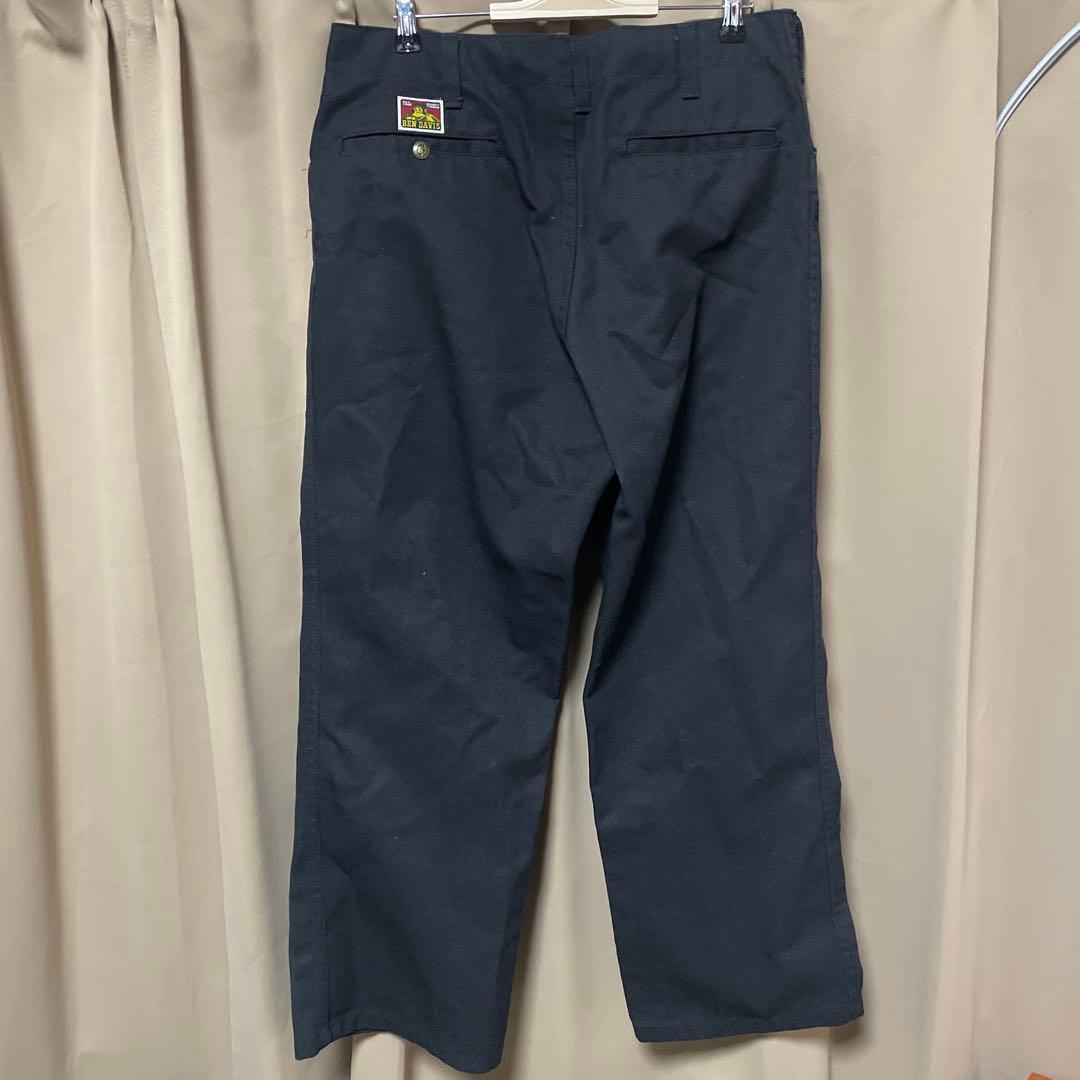専用　美品　BEN DAVIS ベンデイビス　フリスコパンツW34 ブラック
