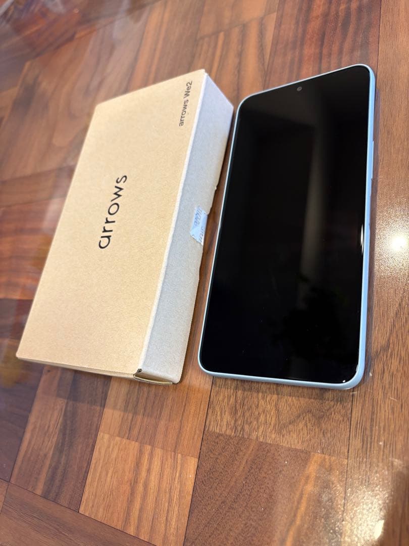 arrows we2 128GB ライトブルー 楽天 simフリー