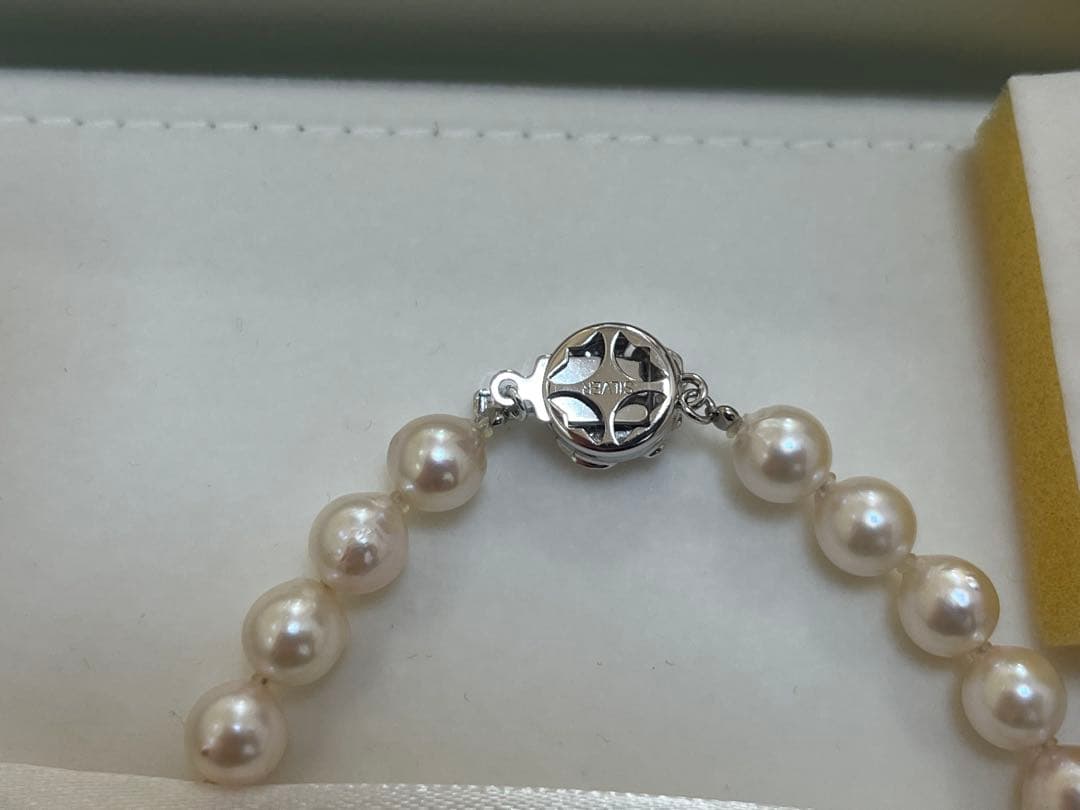 美品　本真珠　パール　ネックレス　イヤリング　指輪　リング　3点セット