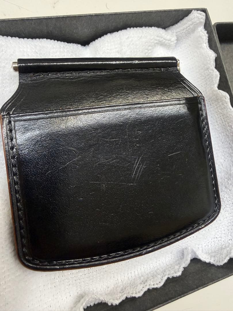 6t leather works マネークリップ