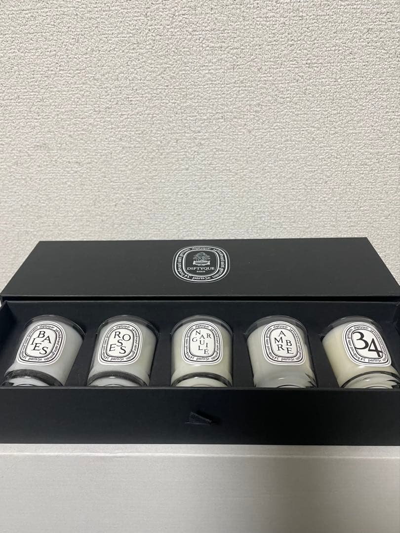 【未使用】diptyque 2025ホリデー限定 アロマキャンドル5個セット