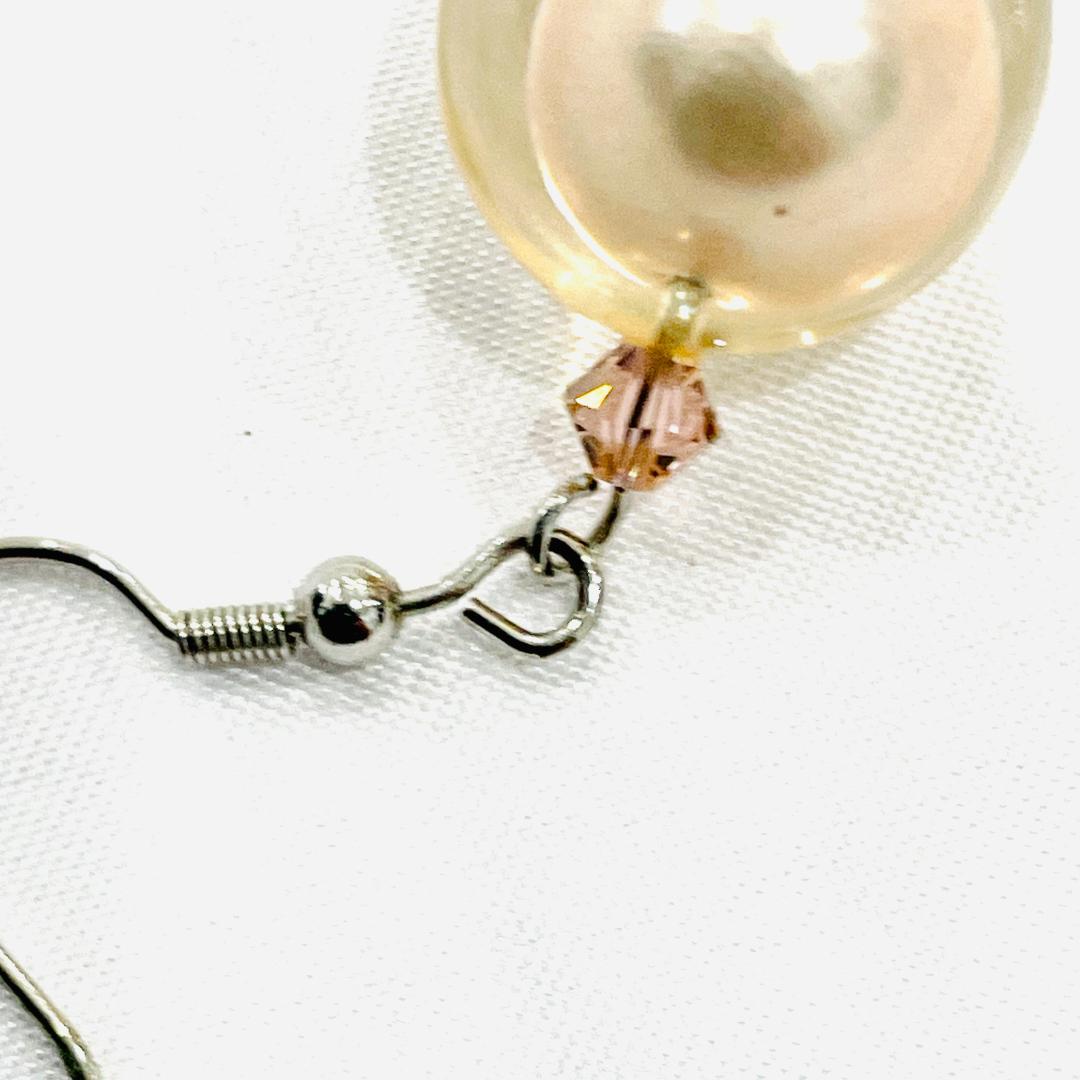 Y509-81 ABISTEアビステ　パールショートネックレス イヤリング