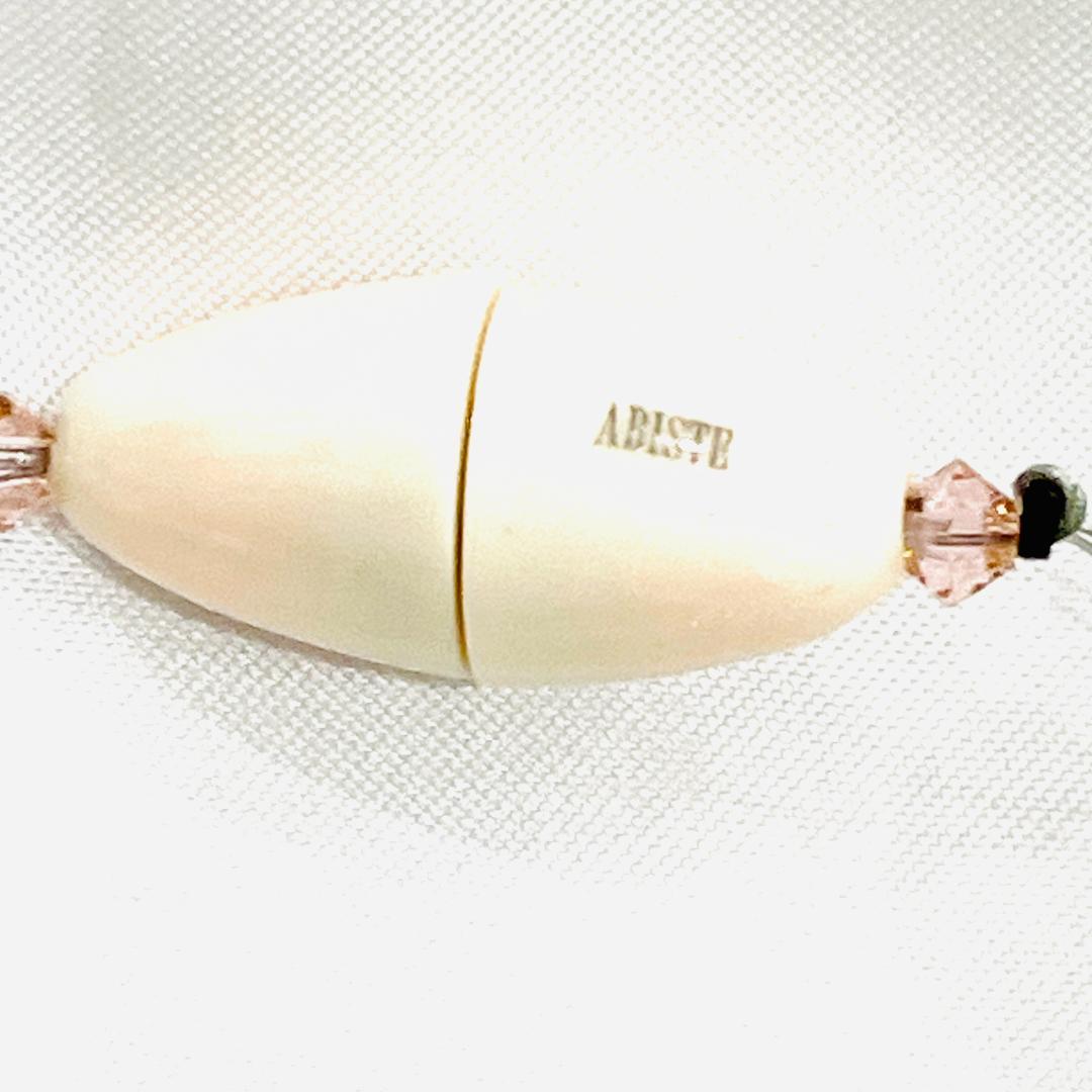 Y509-81 ABISTEアビステ　パールショートネックレス イヤリング