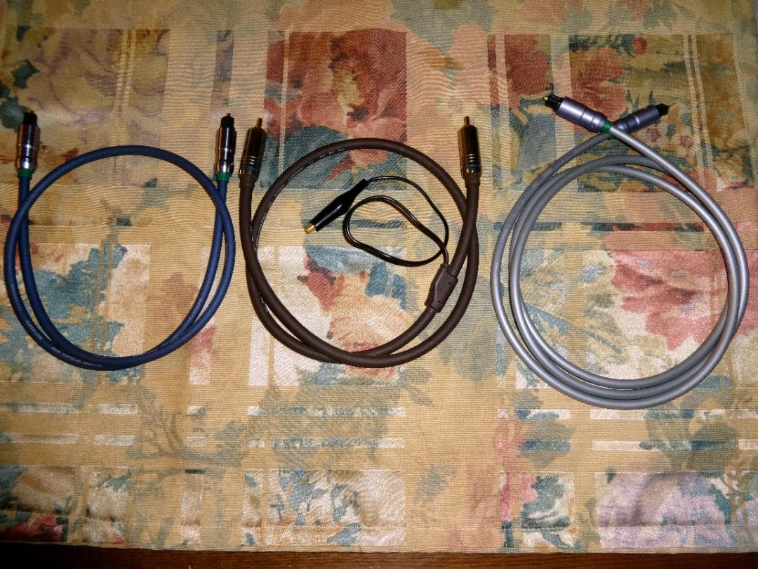 高級AT-RS91/0.7含む オーディオテクニカオーディオケーブル　2種類端子