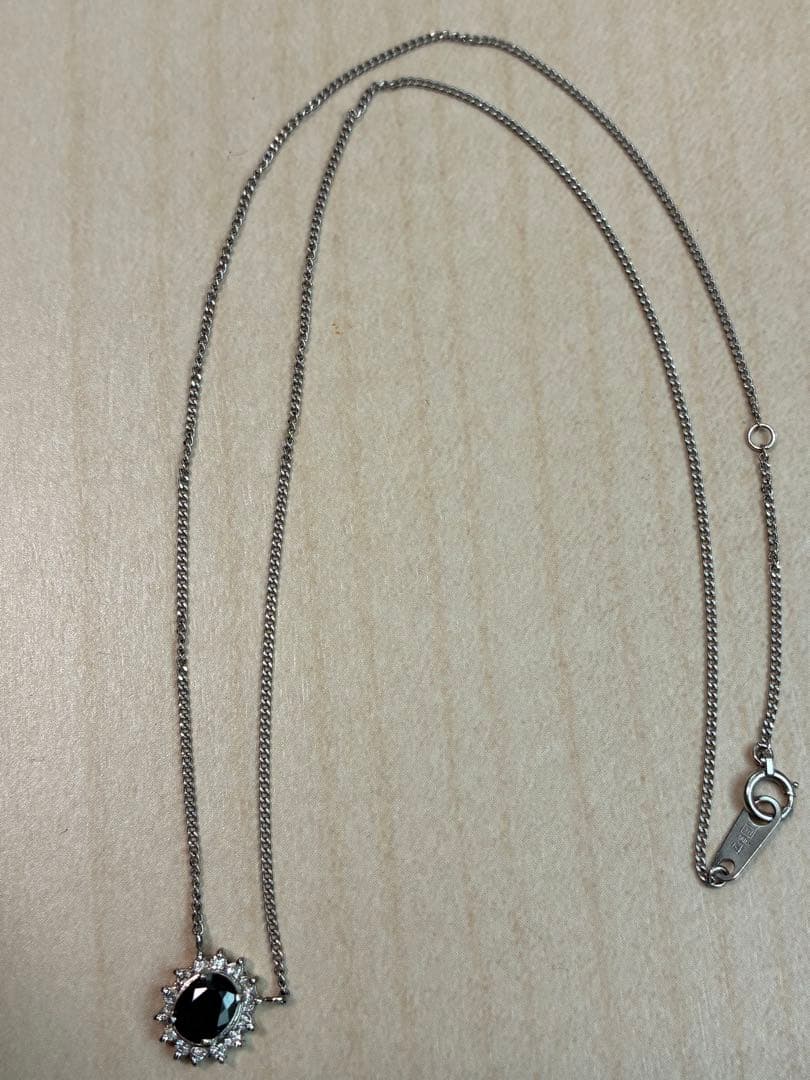 プラチナネックレス　Pt850 Pt900 ダイヤ