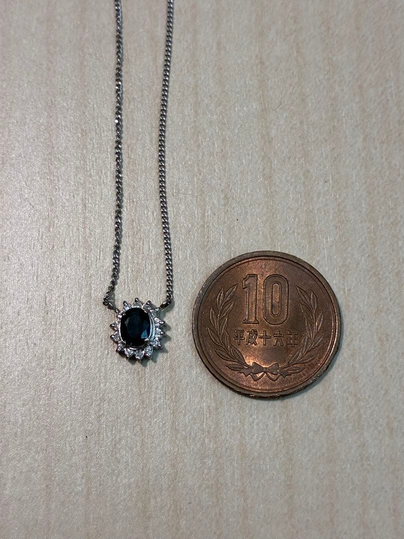 プラチナネックレス　Pt850 Pt900 ダイヤ