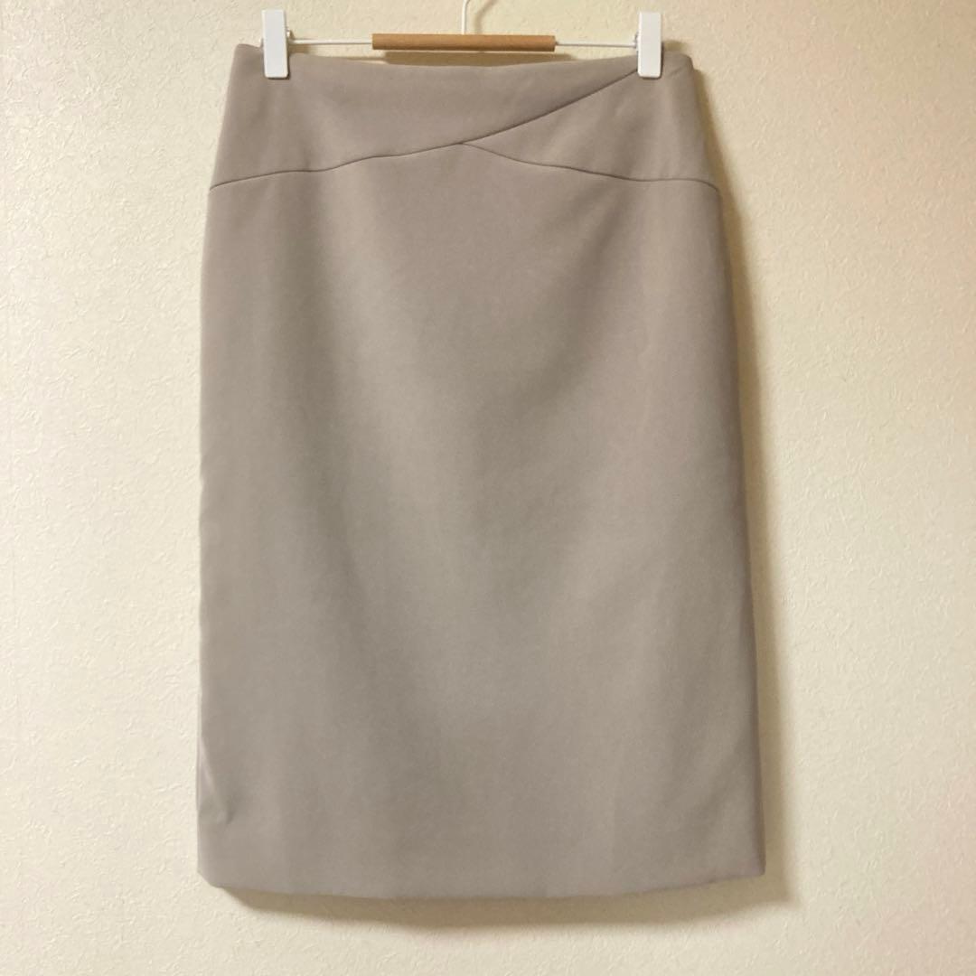 美品✨EPOCA エポカ スカートスーツ セットアップ 42 ベージュ XL上品