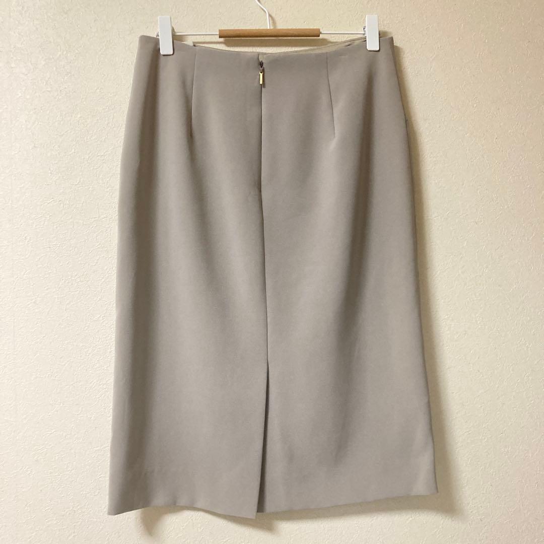 美品✨EPOCA エポカ スカートスーツ セットアップ 42 ベージュ XL上品