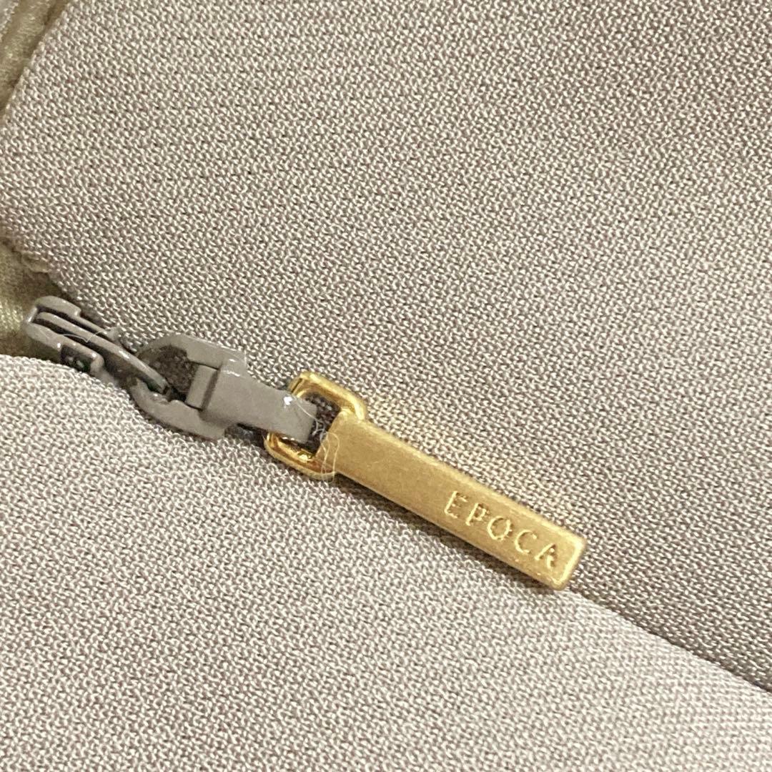 美品✨EPOCA エポカ スカートスーツ セットアップ 42 ベージュ XL上品