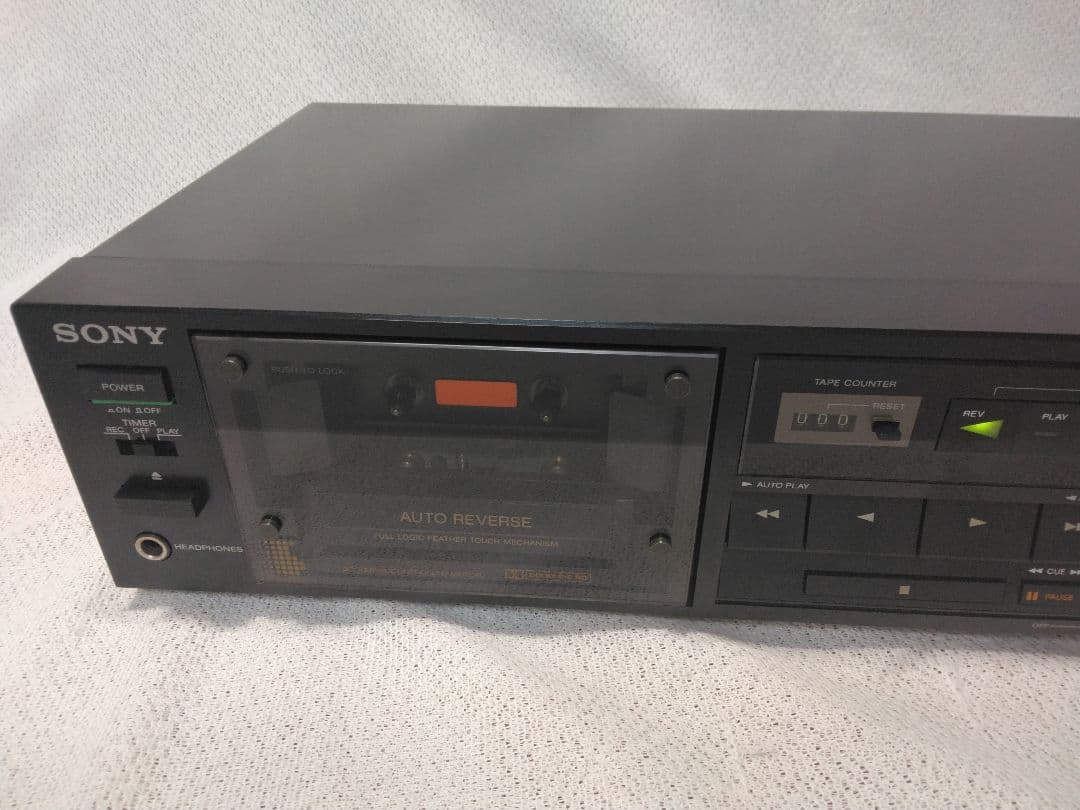 カセットデッキ　SONY TC-R302