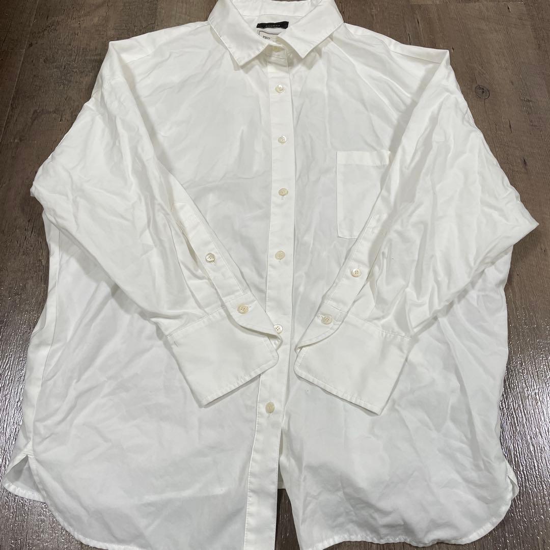 anuans アニュアンス スタンダードシャツ WHITE ホワイト