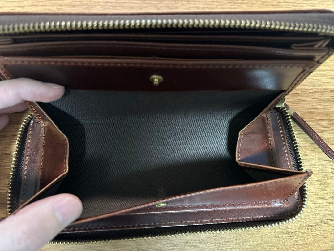 SLOW　herbie - round long wallet -