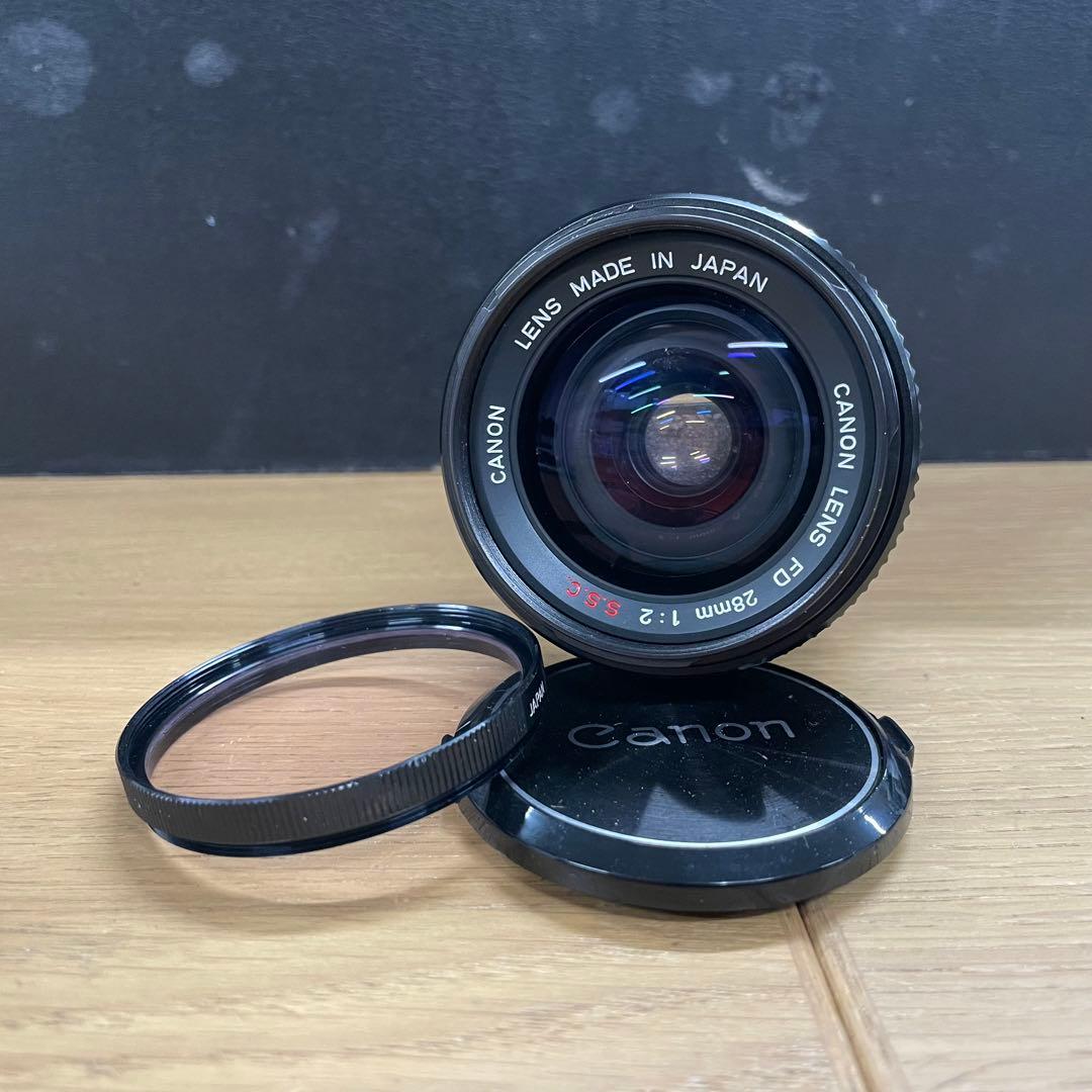 Canon FD 28mm F2 S.S.C. 単焦点レンズ