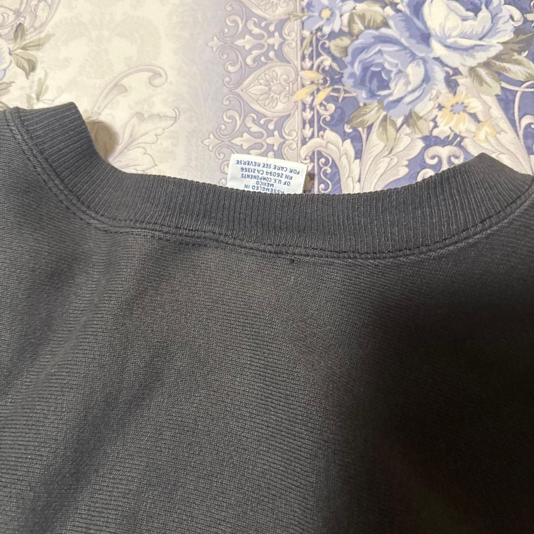 90s チャンピオン　リバースウィーブ目無しBLACK