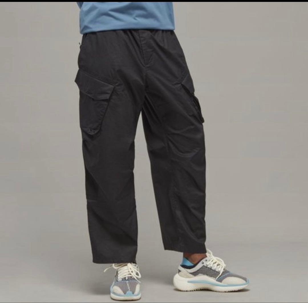 Y-3 RIPSTOP カーゴパンツ XS 黒 H63028