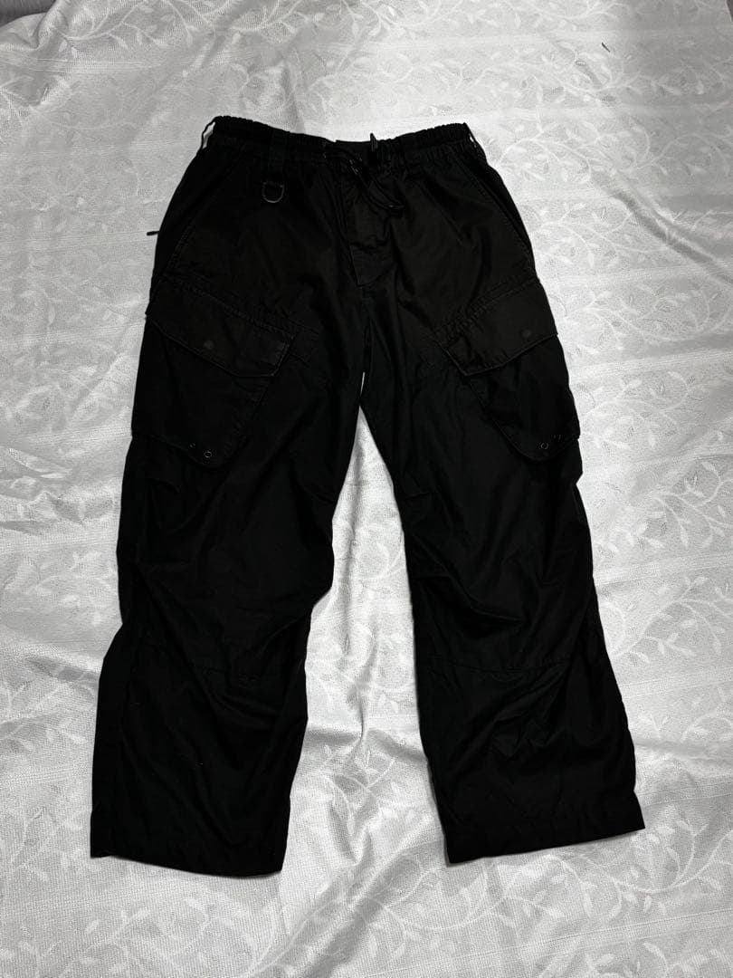 Y-3 RIPSTOP カーゴパンツ XS 黒 H63028