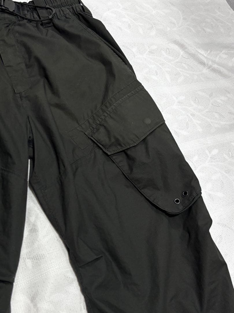 Y-3 RIPSTOP カーゴパンツ XS 黒 H63028