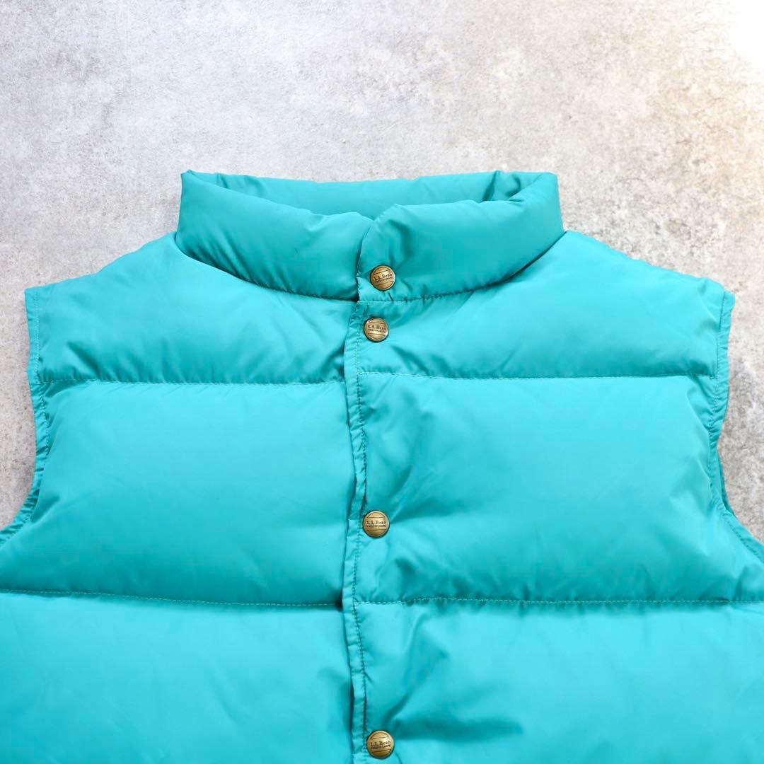 激レアカラー USA製 80s L.L. Bean エルエルビーン ダウンベスト