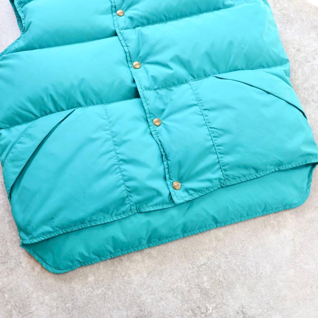 激レアカラー USA製 80s L.L. Bean エルエルビーン ダウンベスト