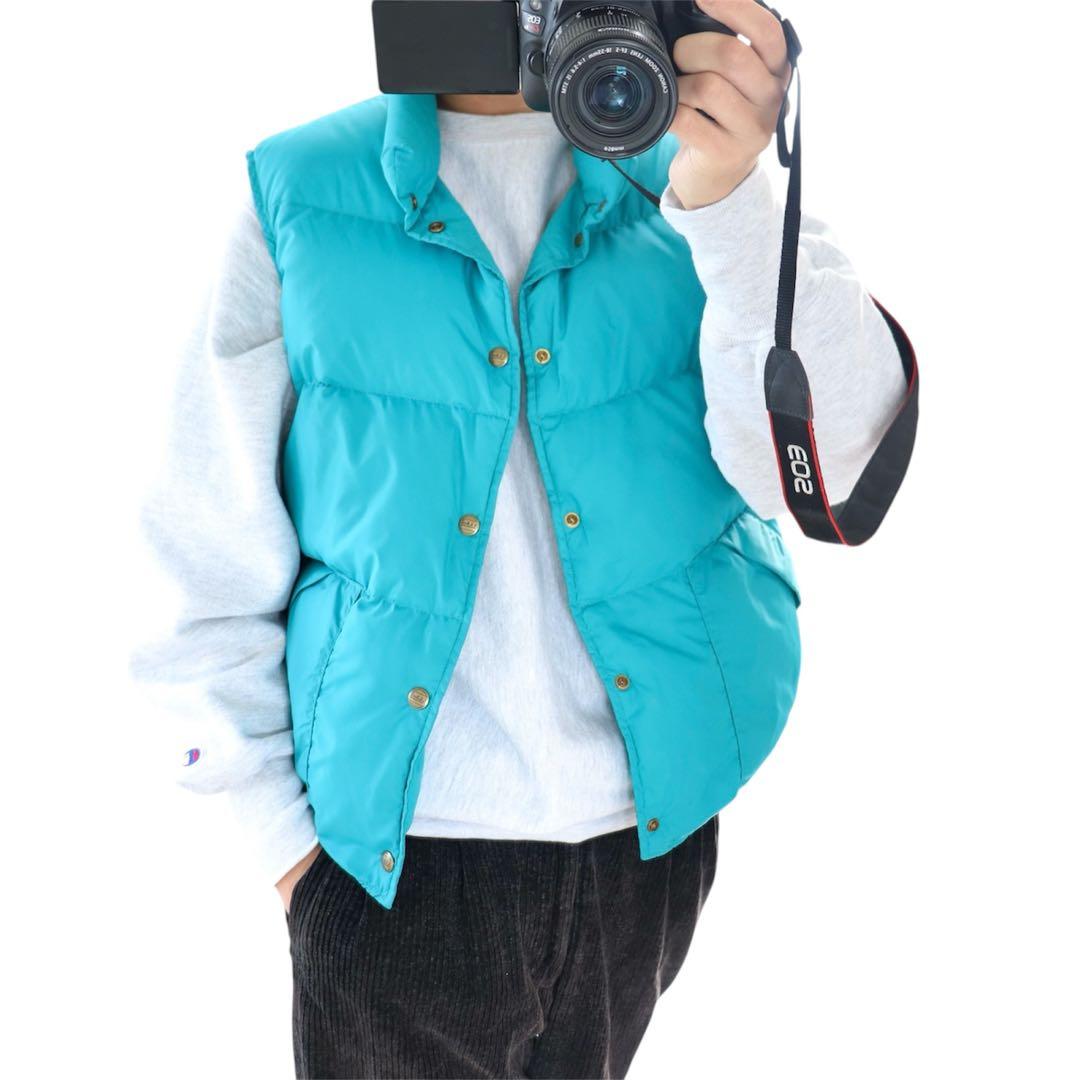 激レアカラー USA製 80s L.L. Bean エルエルビーン ダウンベスト