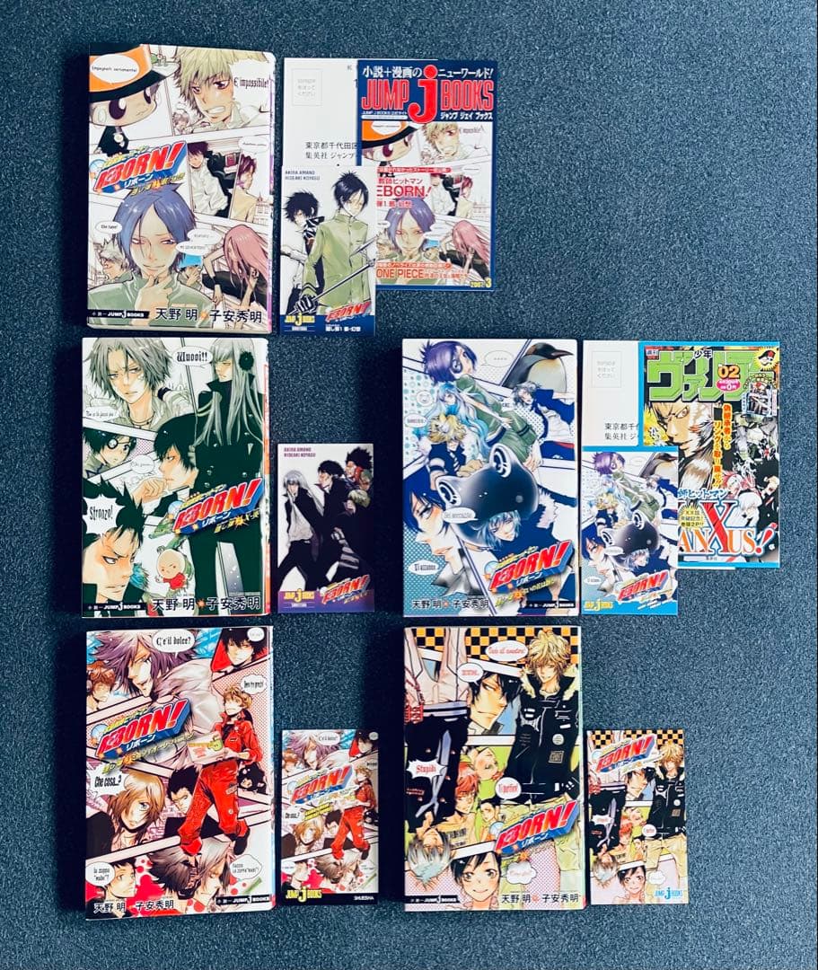 家庭教師ヒットマンReborn! ★ 全巻初版 ★ 全巻チラシ付き + おまけ