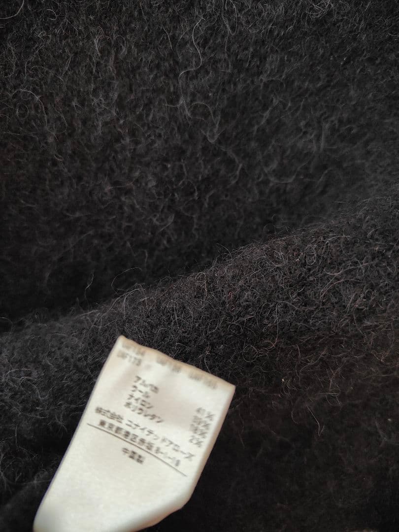 特別値下げ！【試着程度美品】アルパカ クルーネック ニットセーター【サイズL】