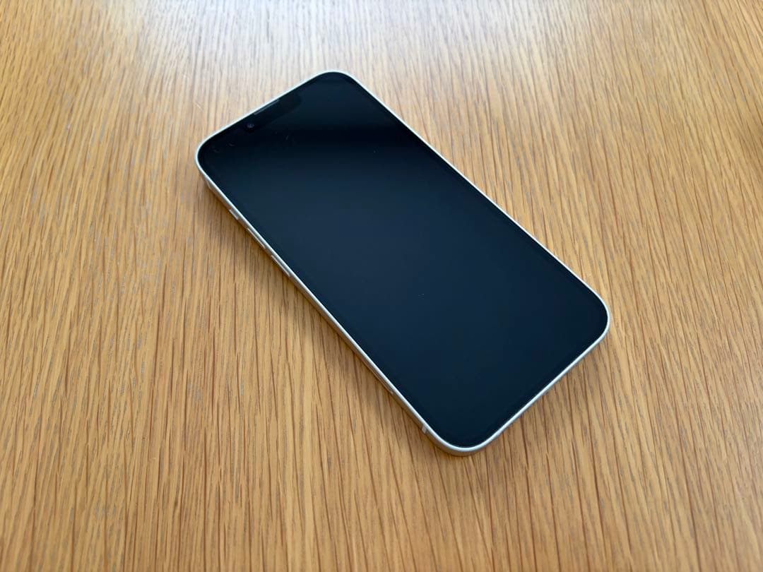 【Apple iPhone13】ホワイト 本体 箱付