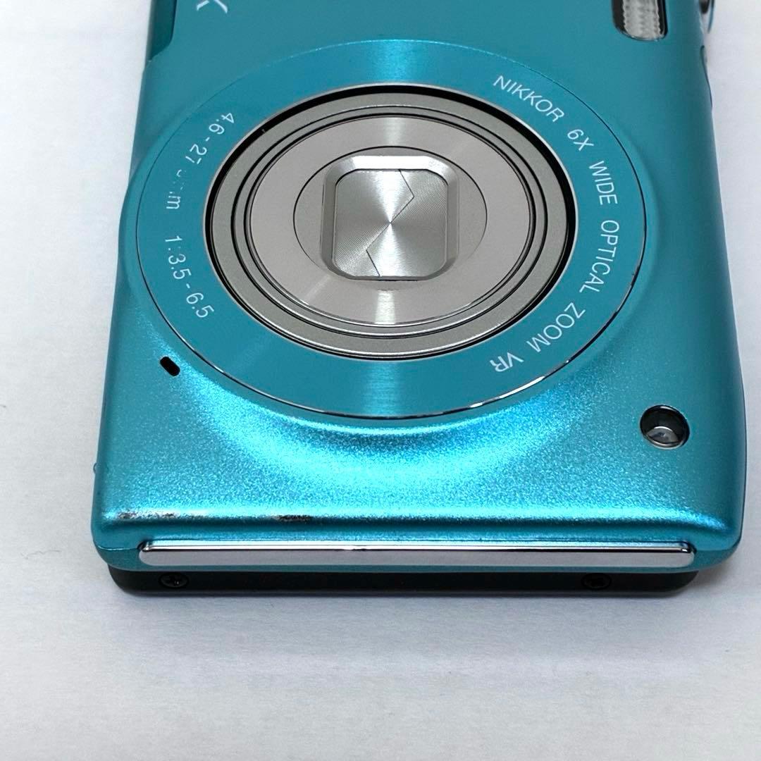 Nikon ニコン COOLPIX S3300 ブルー デジカメ