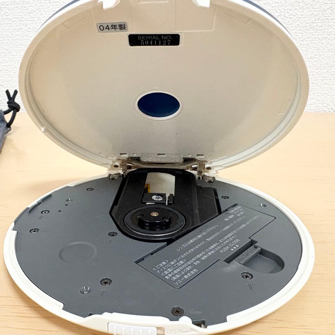 【希少】SONY CDウォークマン D-NE820 WALKMAN ブルー 青