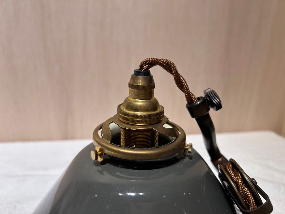 や*ん様 420 　Flame　galette enamel　琺瑯ペンダントライ