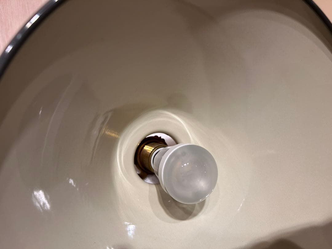 や*ん様 420 　Flame　galette enamel　琺瑯ペンダントライ