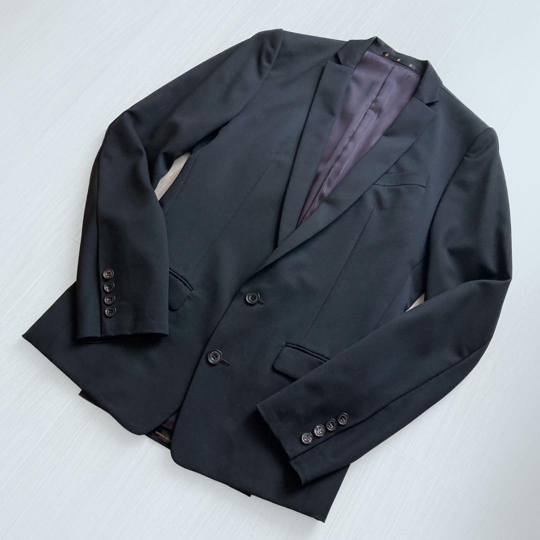 【美品】ato アトウ ジャケット ブラック テーラード ビジネス