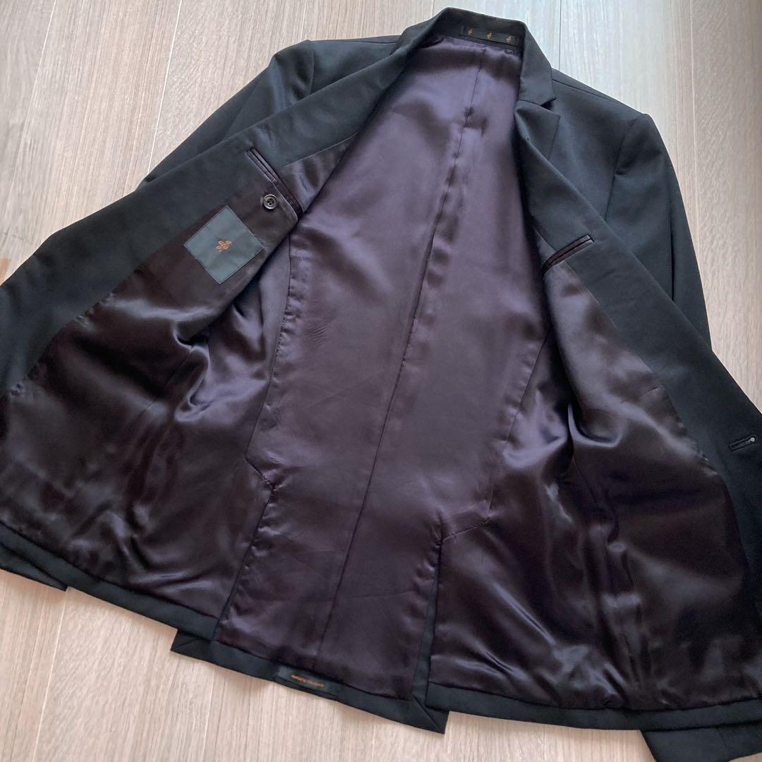 【美品】ato アトウ ジャケット ブラック テーラード ビジネス